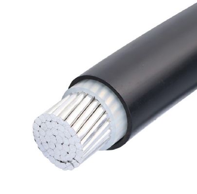PVC изолировал провод одиночного ядра электрического кабеля NAYY низшего напряжения алюминиевый