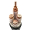 Медный электрический кабель электричества YJV ядра 3,4,5 YJV22 0.6/1kv