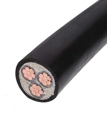 3 PVC электрического кабеля STA низшего напряжения ядра NYBY обшил 